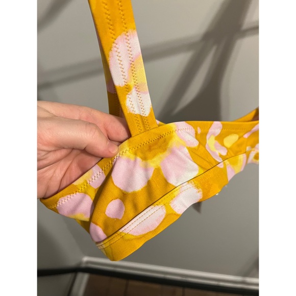 Madewell Second Wave Balconette Bikini Top in Watercolor Floral Size XL & M NWT - Picture 5 of 9